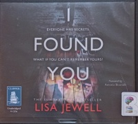 I Found You written by Lisa Jewell performed by Antonia Beamish on Audio CD (Unabridged)
